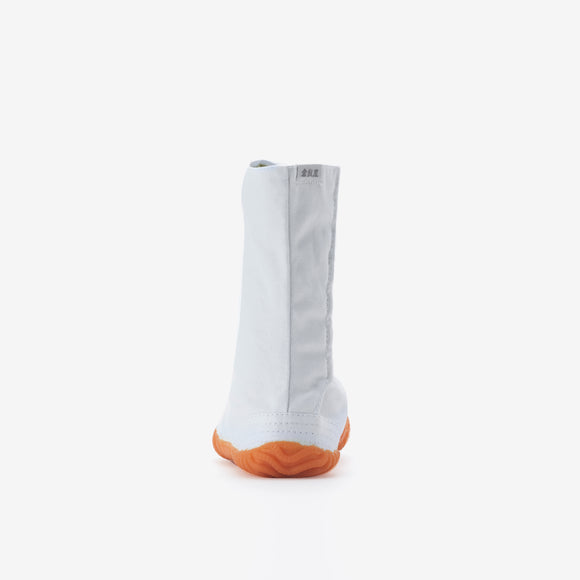 Back view of white Tabi Shoes " SAIBU 