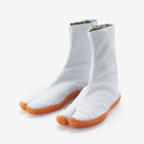 Front view of white Tabi Shoes "SAIBU"