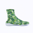 Right side of green Tabi Shoes " DISCO "