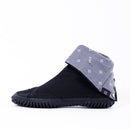 Left side of black Tabi Shoes " SAIBU "