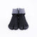 Front view of black Tabi Shoes "SAIBU"