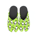 Top view of green Tabi Slippers " PANDA "
