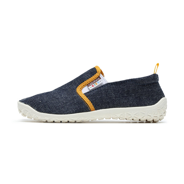 Left side of denim Tabi Shoes 