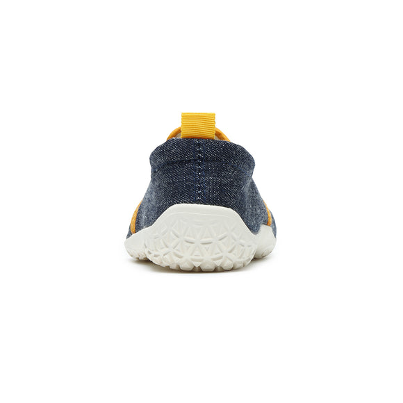 Back view of denim Tabi Shoes " KIDS tabiRela "