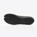 Outsole view of Champagne Gold Tabi Shoes " tabiRela MARY "