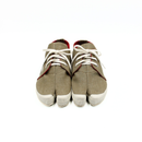 Front view of khaki Tabi Shoes " YUI "