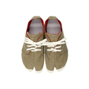 Top view of khaki Tabi Shoes " YUI "