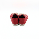 Back view of red Tabi Shoes " YUI "