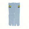 Front view of long blue Tabi Socks 