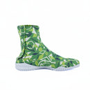 Right side of green Tabi Shoes " DISCO "