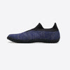Left side of zebra navy Tabi Shoes 