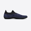 Right side of zebra navy Tabi Shoes 