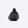 Back view of zebra navy Tabi Shoes 