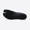 Outsole view of zebra navy Tabi Shoes 