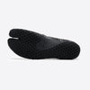 Outsole view of zebra white Tabi Shoes 