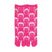 Front view of long pink Tabi Socks " Kamakura Daibutsu "