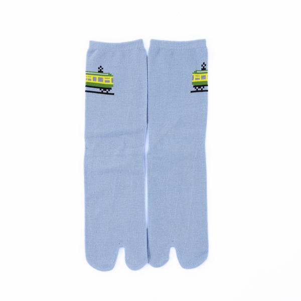 鎌倉足袋　ピクセル電車