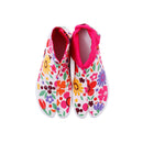 Top view of pink Tabi Shoes " SUN GARDEN "