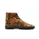 Right side of orange Tabi Shoes " UROKO "