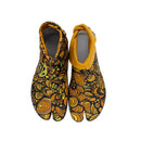 Top view of orange Tabi Shoes " UROKO "
