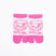Front view of short pink Tabi Socks " Hana "– children's size