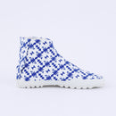 Right side of blue Tabi Shoes " TIGRE "