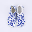 Top view of blue Tabi Shoes " TIGRE "