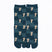 Front view of long green Tabi Socks " Shika Nozoku "