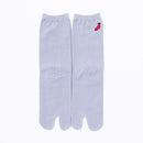 Front view of long gray Tabi Socks "TABI-JI"