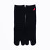 Front view of long black Tabi Socks "TABI-JI"