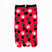 Front view of long red Tabi Socks " Maneki Neko "