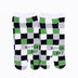 Front view of short black Tabi Socks " Chigiri-e "