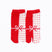 Front view of short red Tabi Socks " Goen "