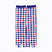 Front view of long blue Tabi Socks " Kingyo 2 "