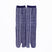 Front view of long navy Tabi Socks " Hyoshigi "