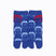 Front view of short blue Tabi Socks " Kamakura Daibutsu "