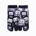 Front view of short black Tabi Socks "Daruma"