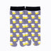 Front view of short gray Tabi Socks " Beer "