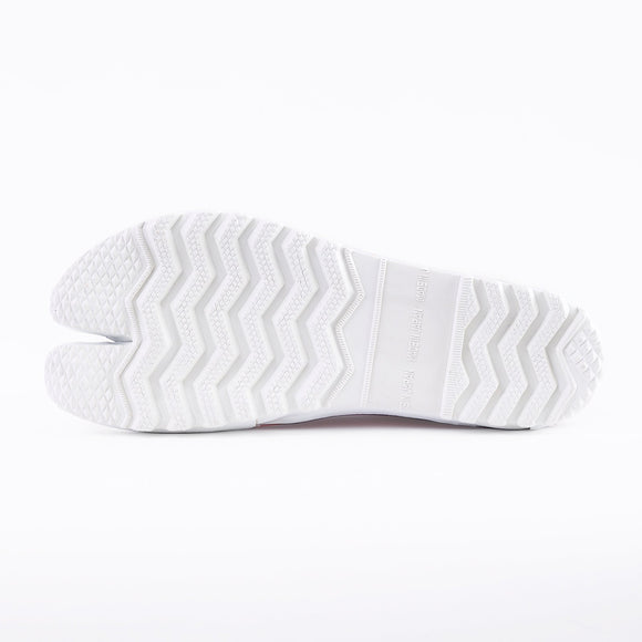 Outsole view of blue Tabi Shoes " TIGRE "