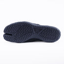 Outsole view of red Tabi Shoes " CHEKER "