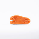 Outsole view of black Tabi Shoes " KIDS MATSURI "