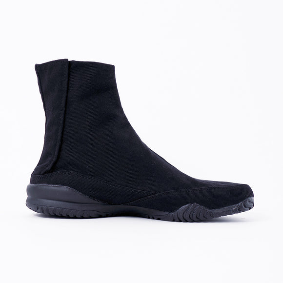 Right side of black Tabi Shoes " KAMON "