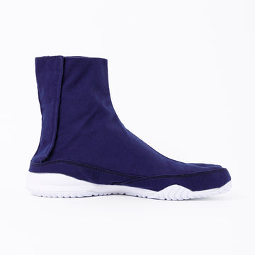 Right side of blue　Tabi Shoes " KAMON "