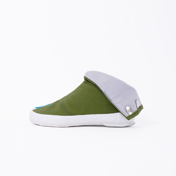 Left side of grass Tabi Shoes " KIDS QUATRO "