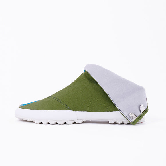 Left side of Grass Tabi Shoes " QUATRO "