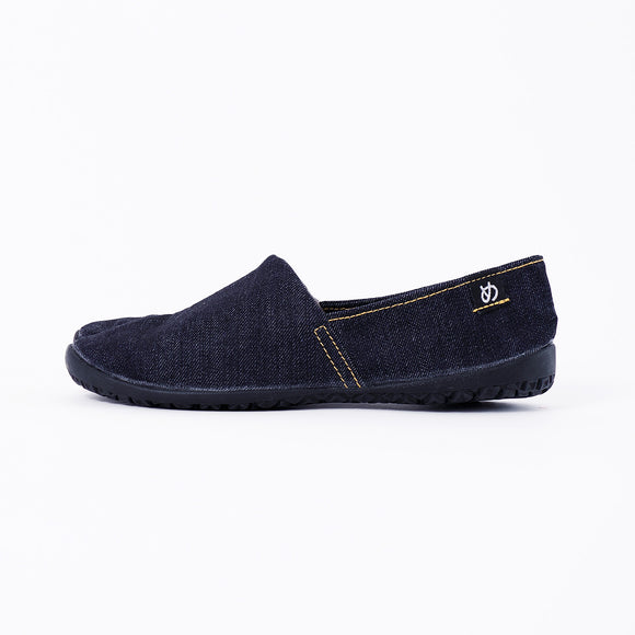Left side of Denim Tabi Shoes " tabiRela "