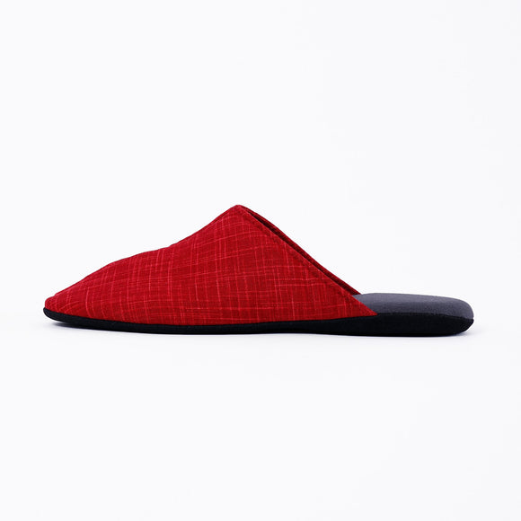 Left side of red Tabi Slippers " KASUMI "