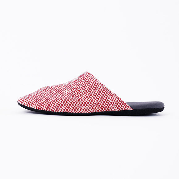 Left side of red Tabi Slippers " KANOKO "