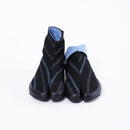 Front view of black Tabi Shoes " SHINOBI "