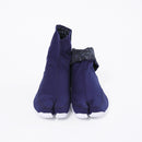 Front view of blue Tabi Shoes "KAMON"